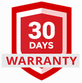 30 Day Warranty